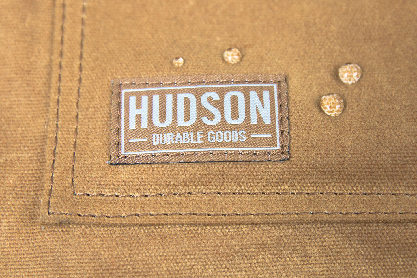 Heavy Duty 16 oz Waxed Canvas Woodworking Apron - HDG901W