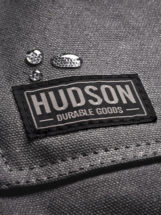 Heavy Duty 16 oz Waxed Canvas Woodworking Apron (Grey) - HDG901WG